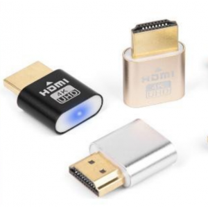 HS6303 HDMI-compatible Dummy Plug Virtual Display 